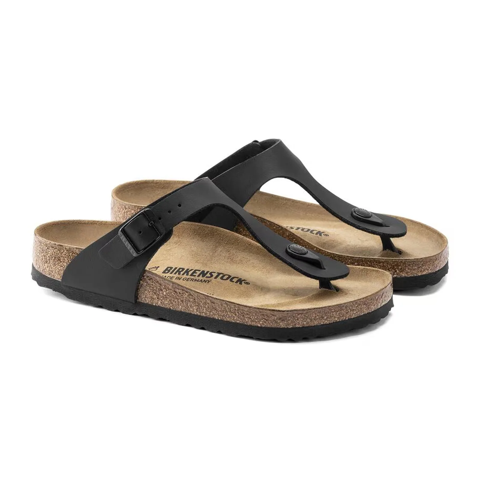 Birkenstock Gizeh Sandal (Women) - Black Birko-Flor - Image 5