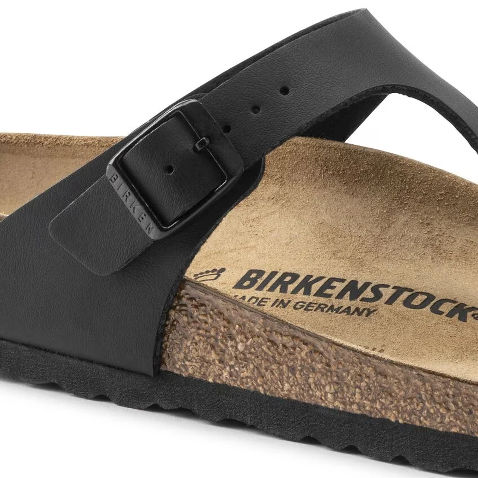 Birkenstock Gizeh Sandal (Women) - Black Birko-Flor - Image 6