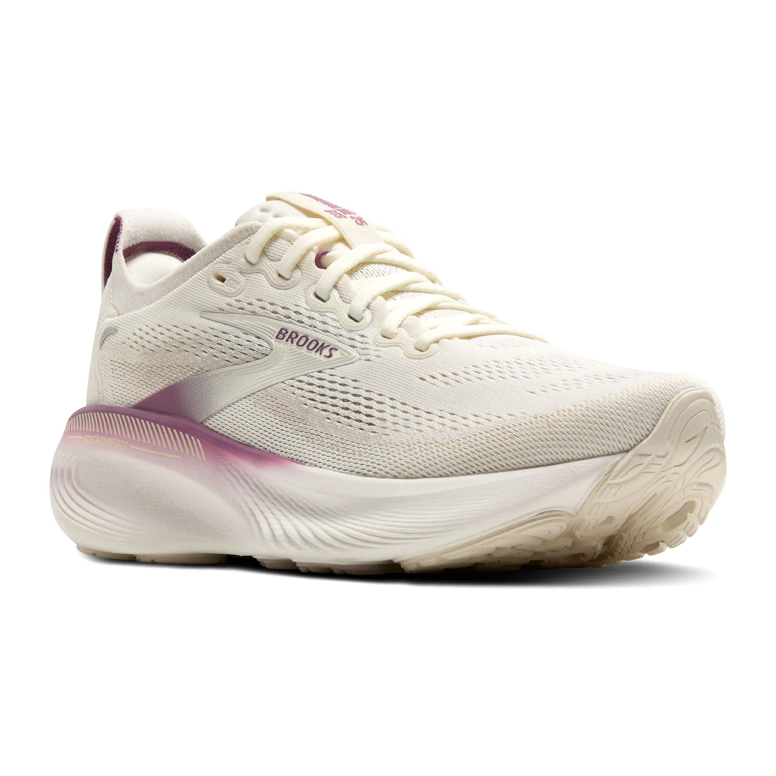 Brooks Adrenaline GTS 25 Running Shoe (Women) - Coconut/Argyle - Image 3