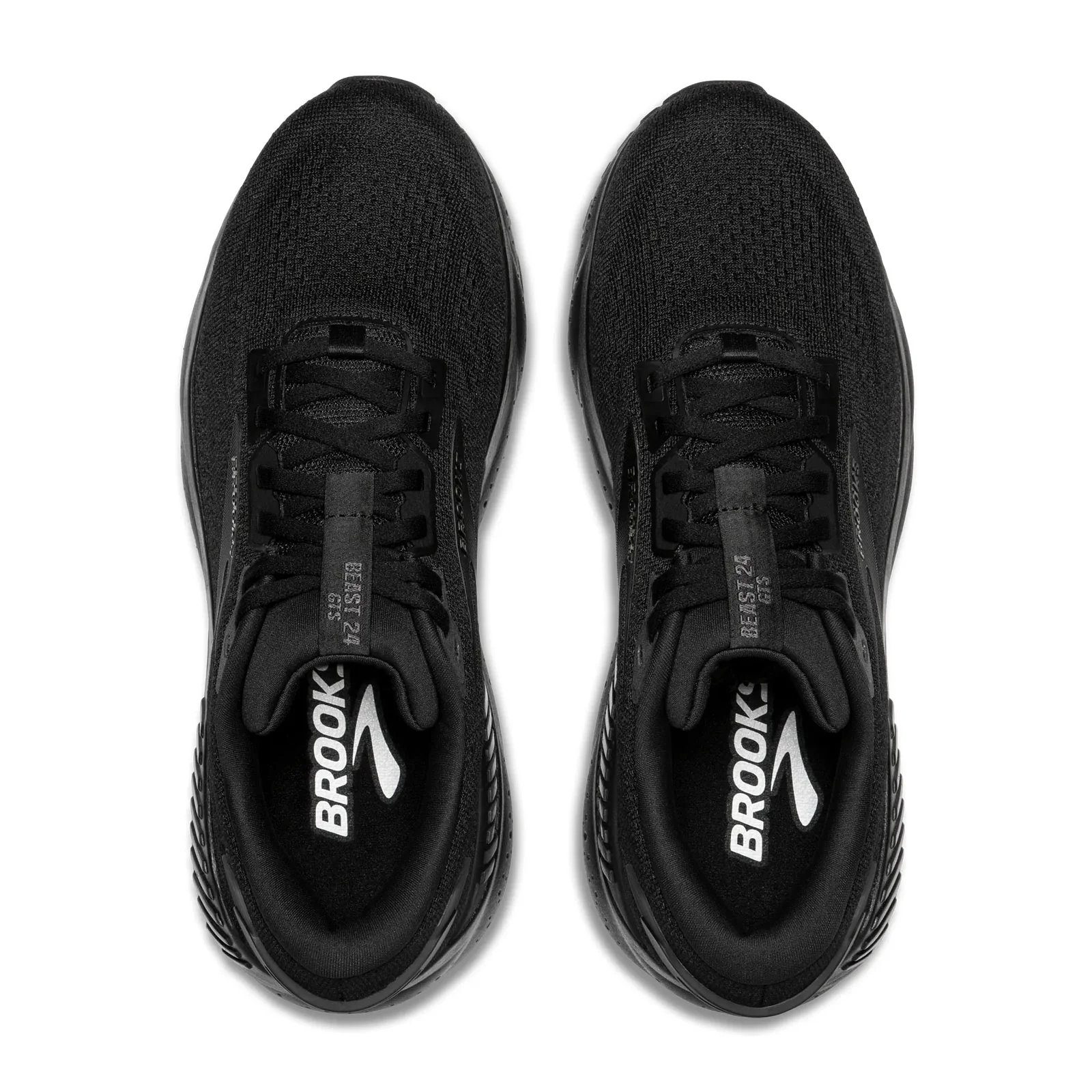 Brooks Beast GTS 24 Running Shoe (Men) - Black/Black/Ebony - Image 5