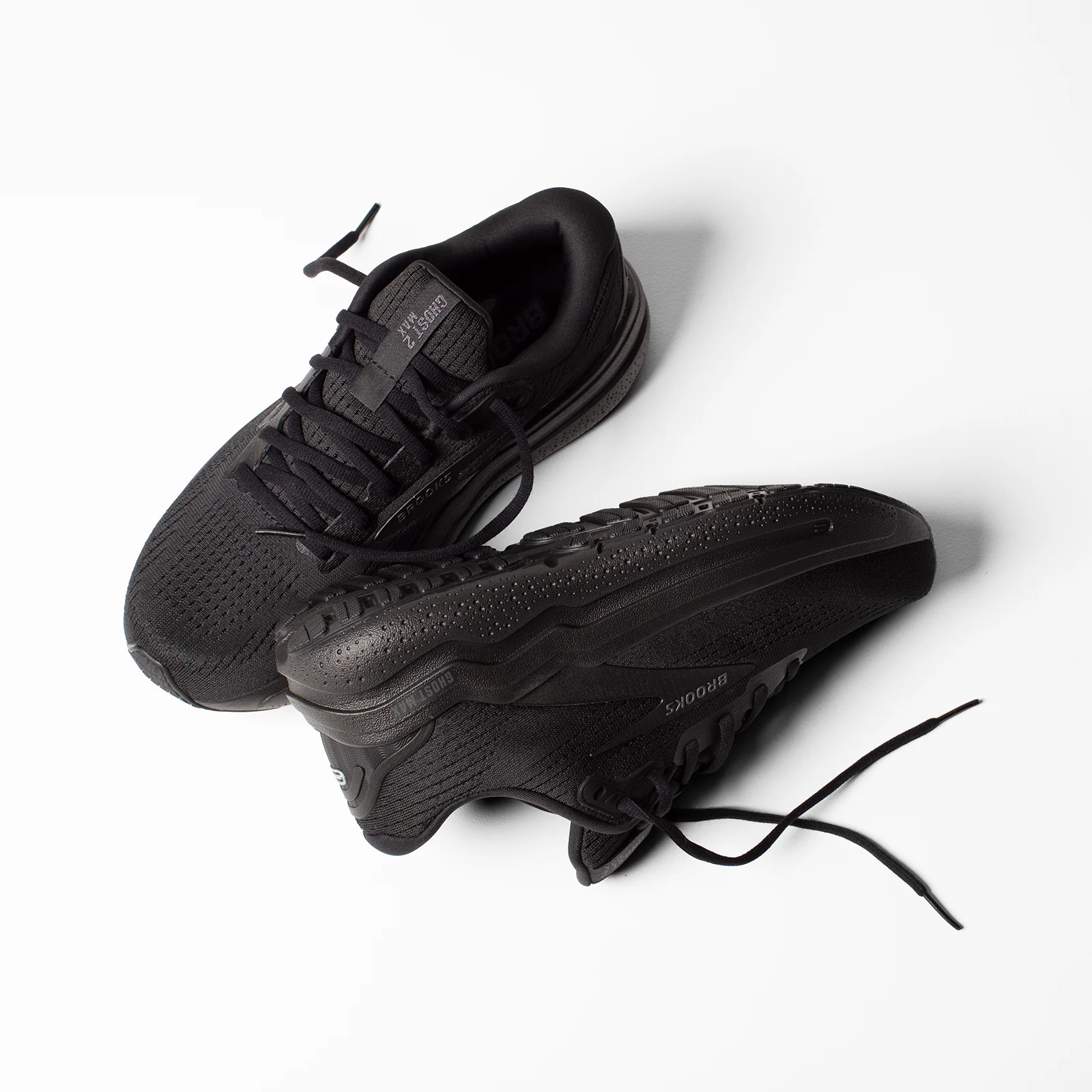 Brooks Ghost Max 2 Running Shoe (Women) - Black/Black/Ebony - Image 5