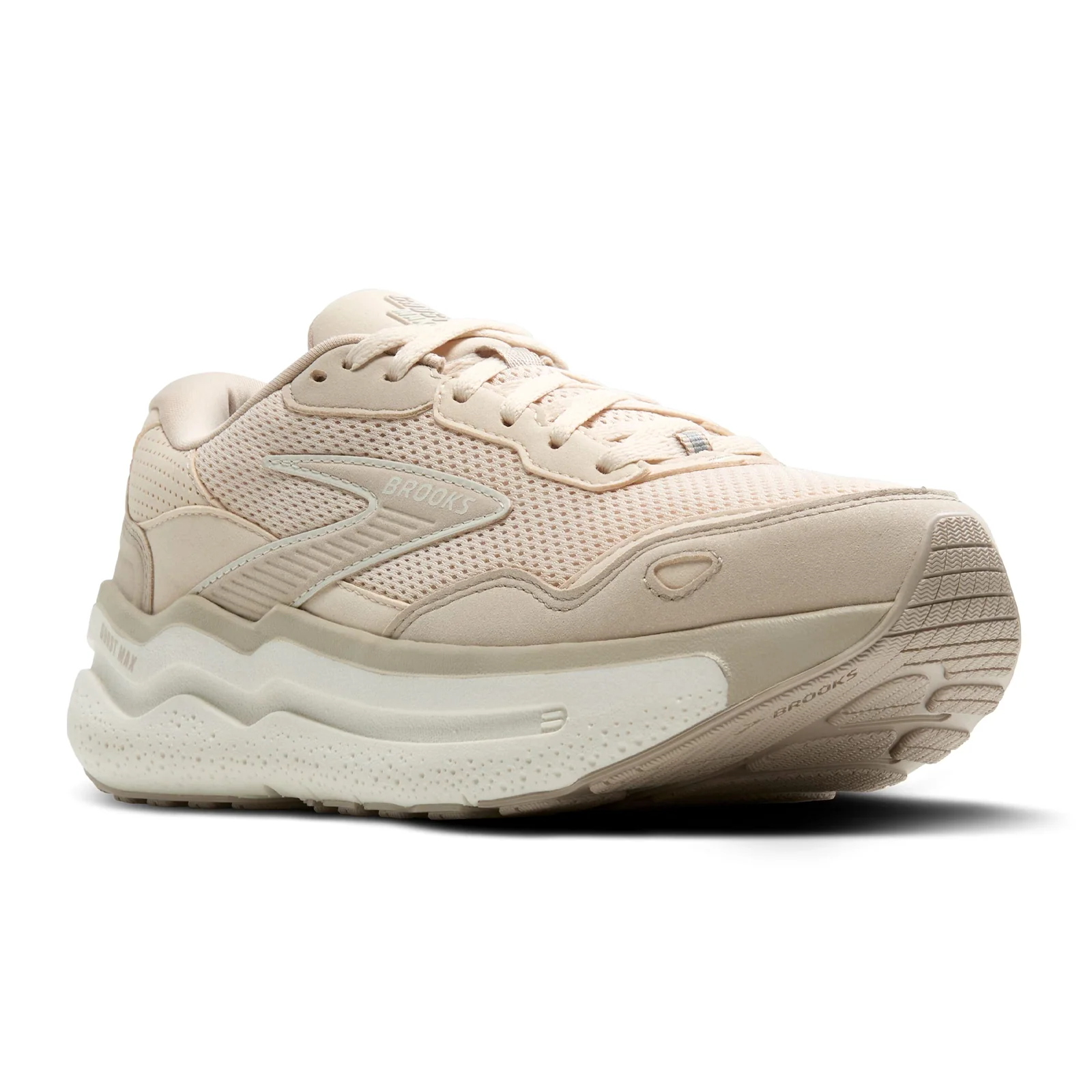 Brooks Ghost Max SE Running Shoe (Women) - Almond Peach/Chateau/Coconut - Image 3