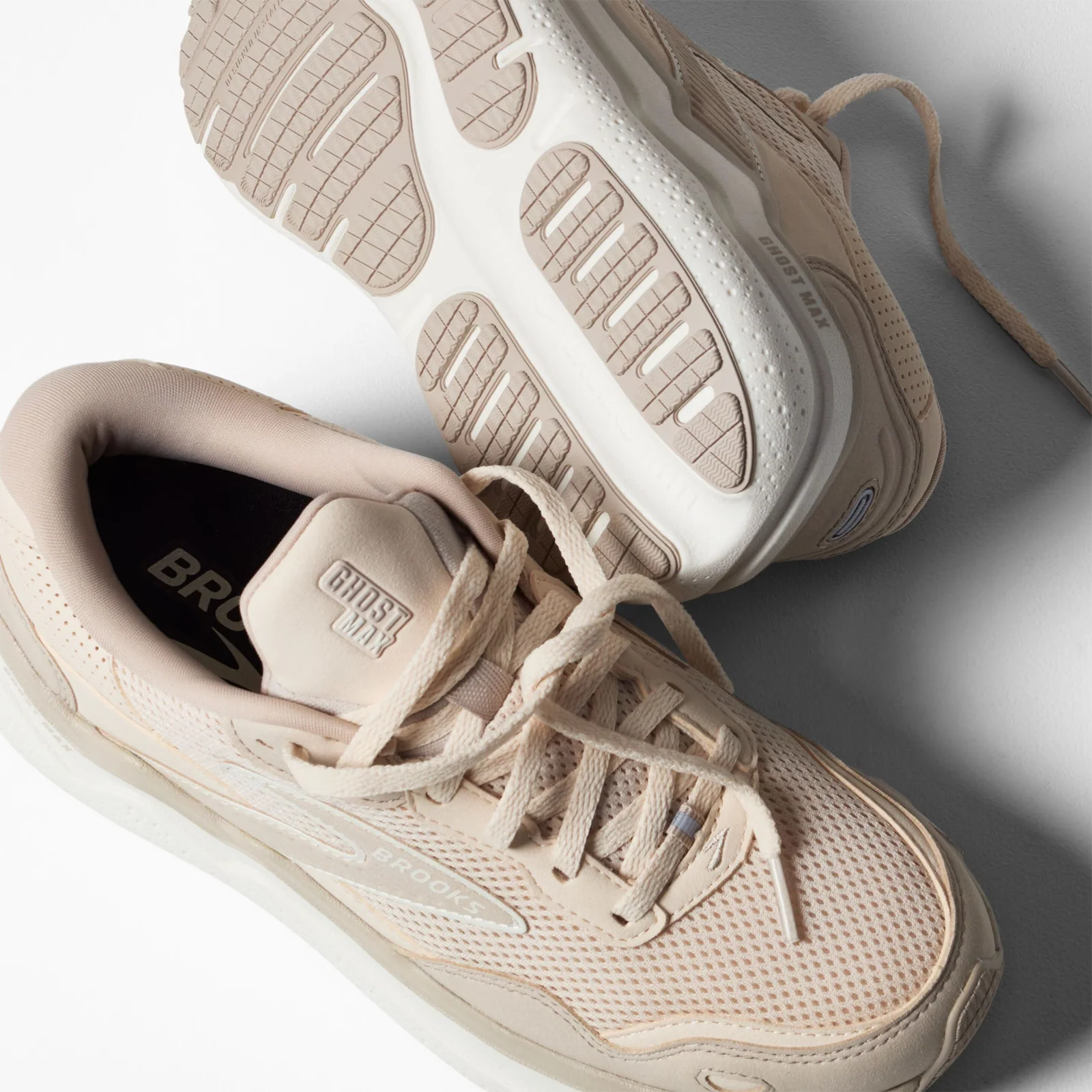 Brooks Ghost Max SE Running Shoe (Women) - Almond Peach/Chateau/Coconut - Image 7