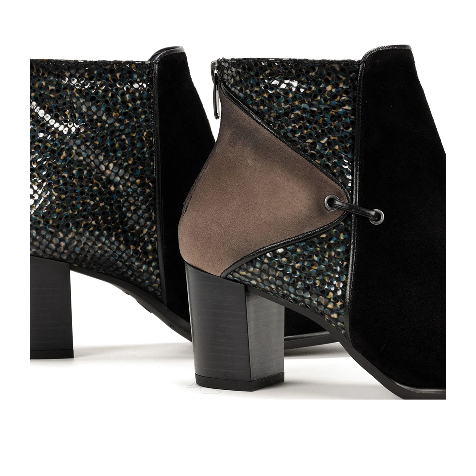 Dorking King D8925 Ankle Boot (Women) - Black/Fango - Image 6