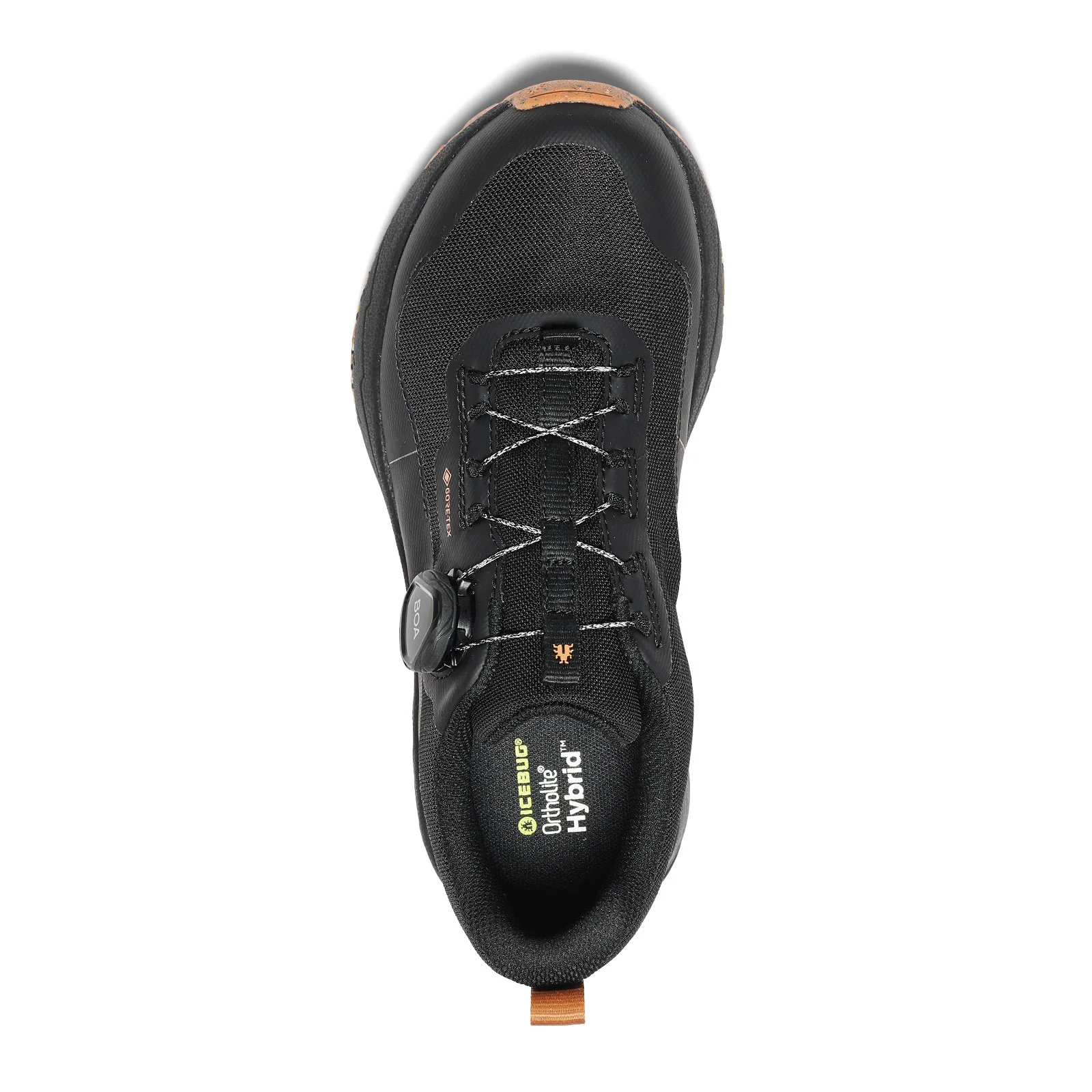 Icebug Haze RB9X GTX Running Shoe (Women) - Black/Maple - Image 3