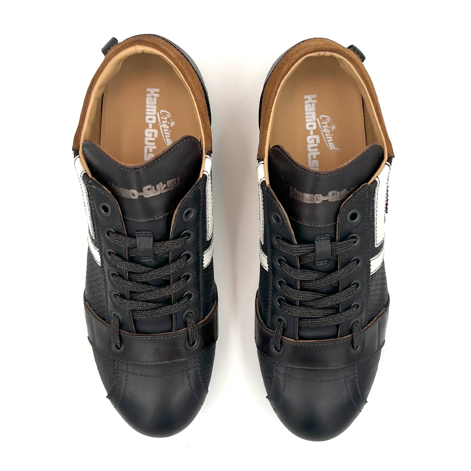 Kamo-Gutsu TIFO 030 Low Sneaker (Men) - Nero Combi - Image 4