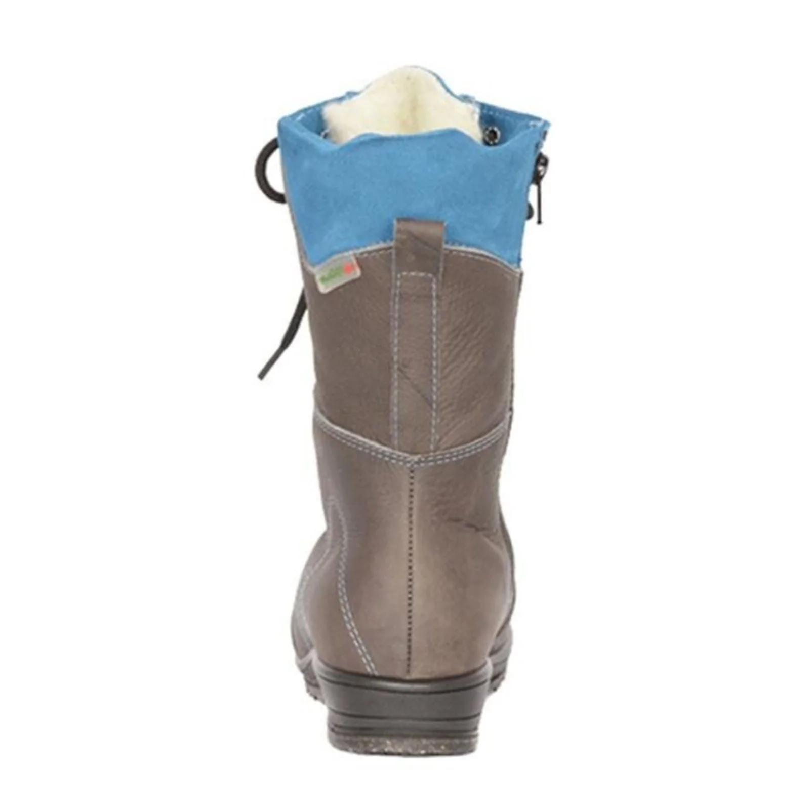 Martino Banff Mid Winter Boot (Women) - Grey/Aqua - Image 4