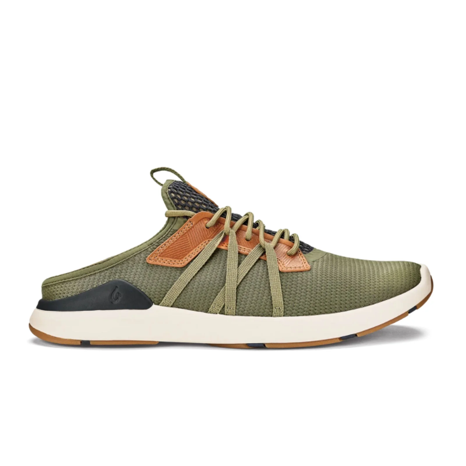 OluKai Mio Li Sneaker (Men) - Hunter/Lava Rock - Image 4