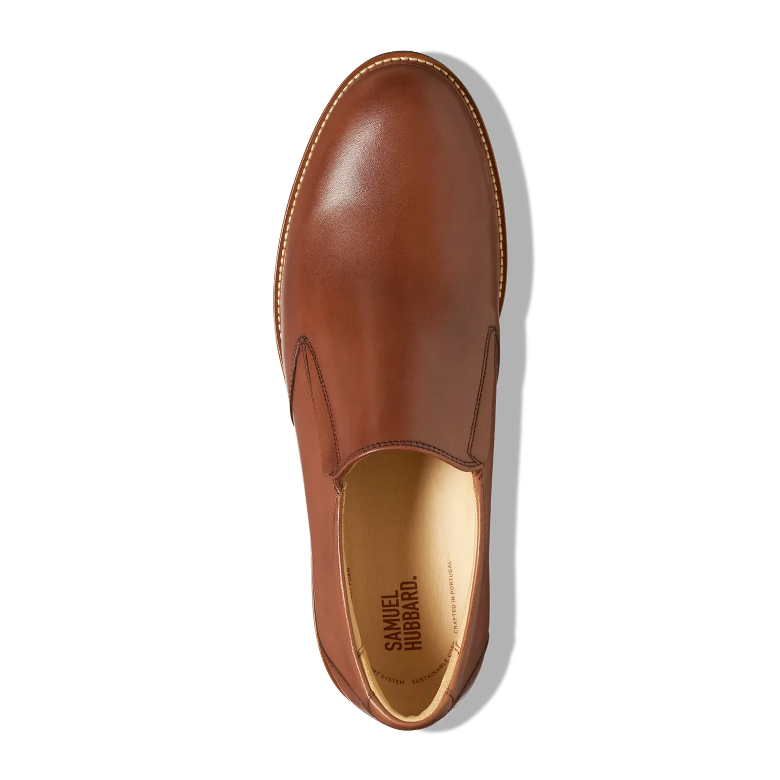 Samuel Hubbard Frequent Traveler Loafer (Men) - Whiskey Tan Leather - Image 3