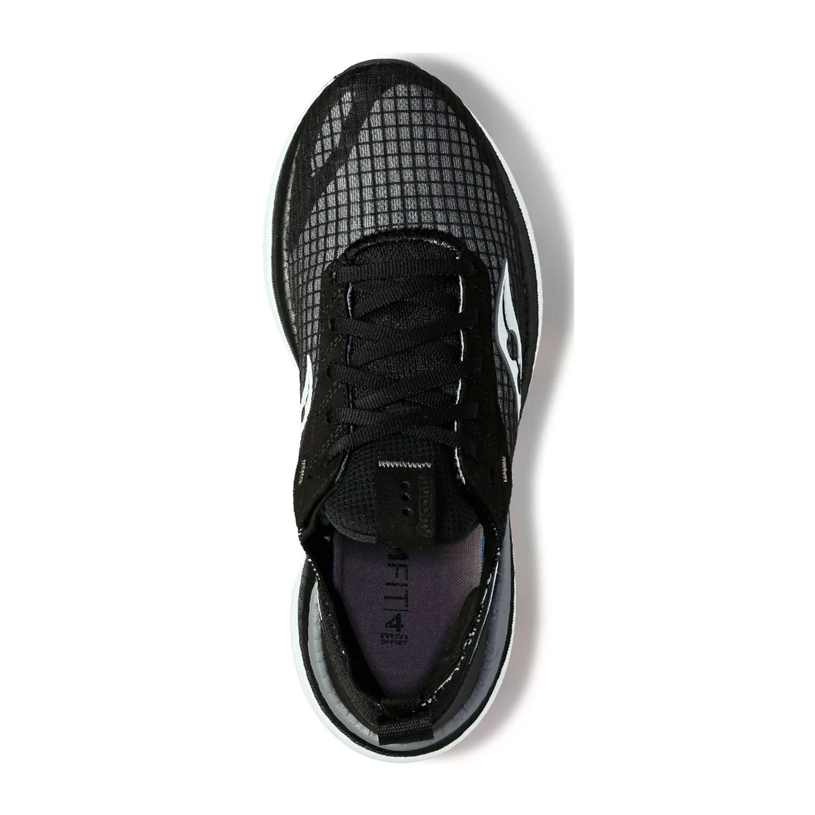 Saucony Freedom Crossport Running Shoe (Men) - Black/VIZI - Image 3