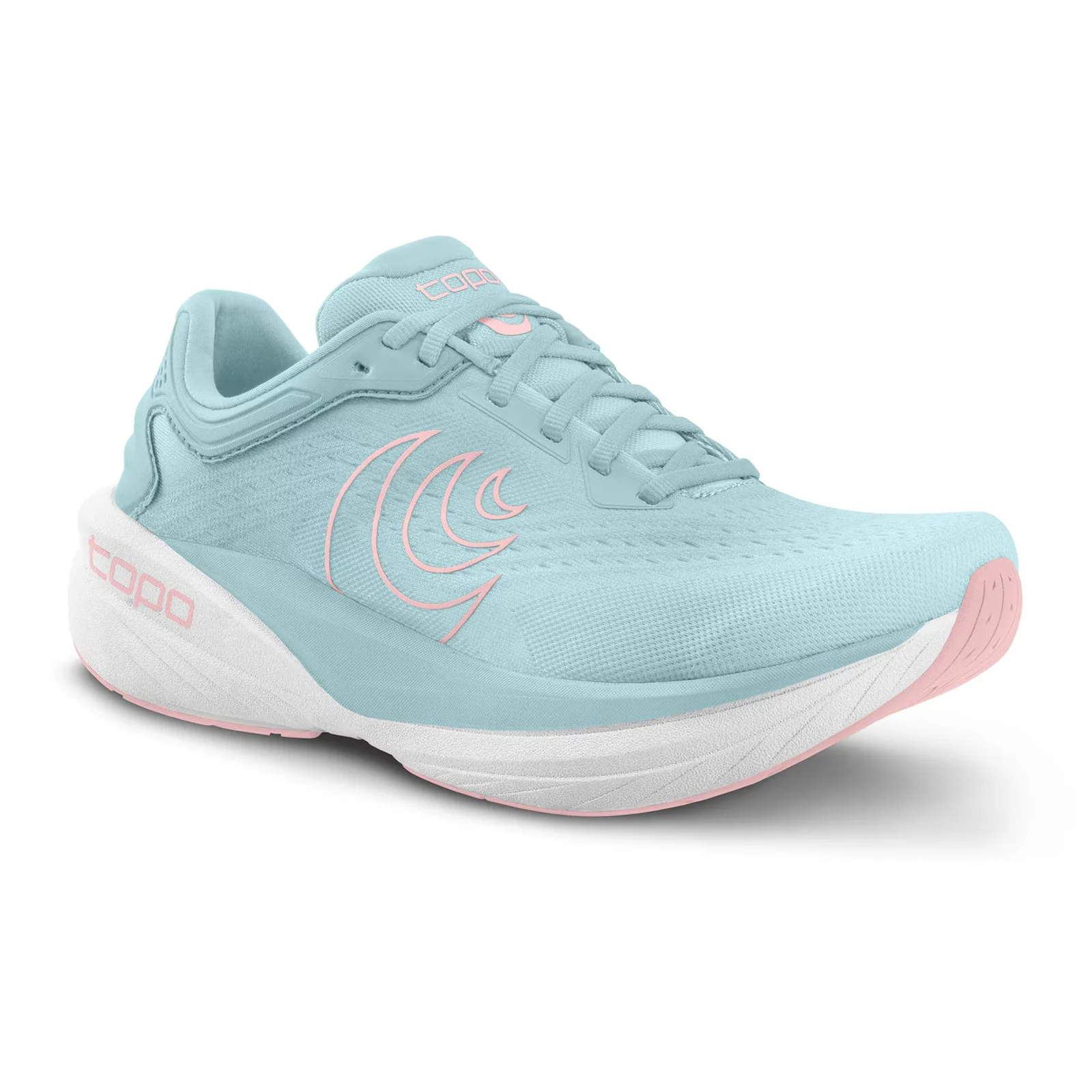 Topo Phantom 4 Running Shoe (Women) - Dusty Blue/Pink - Image 3
