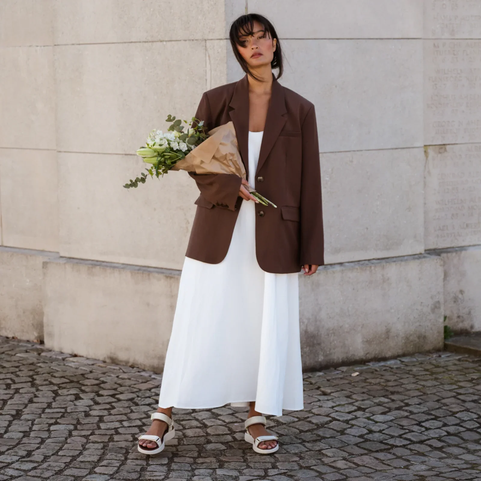 Woden Line Active Sandal (Women) - Ivory - Image 6