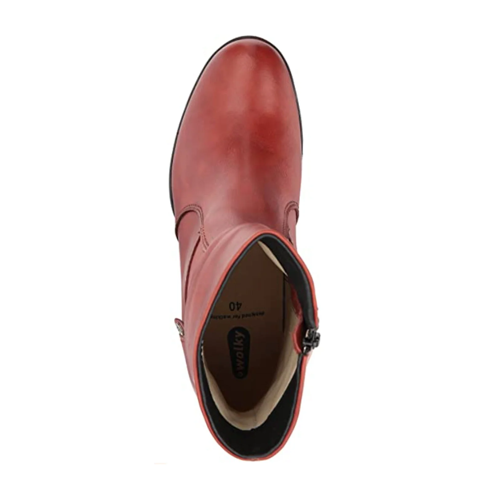 Wolky Colville Mid Boot (Women) - Terracotta - Image 3